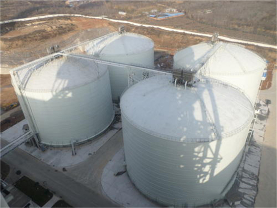 海南5000吨立式粉煤灰储存罐